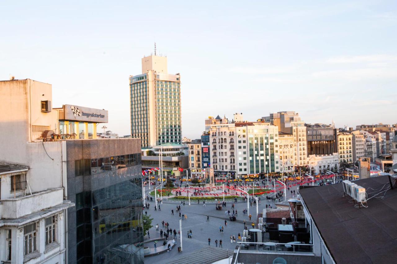 Taksim Leon'S Hotel Istanboel Buitenkant foto