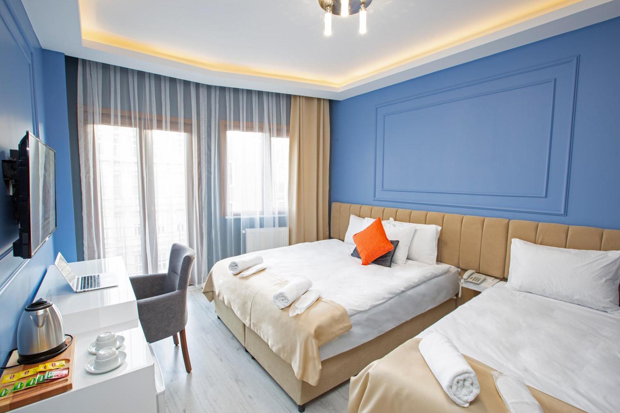 Taksim Leon'S Hotel Istanboel Buitenkant foto
